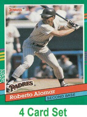 Roberto Alomar Baseball Card Collection
